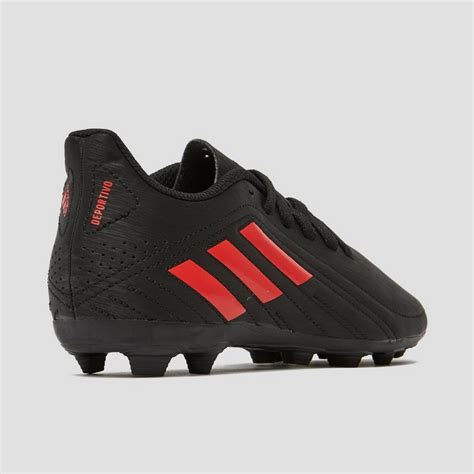 adidas deportivo fxg voetbalschoenen zwart/rood kinderen|adidas voetbalschoenen noppen.